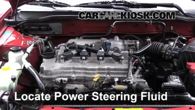 2006 Nissan Sentra S 1.8L 4 Cyl. Power Steering Fluid Add Fluid